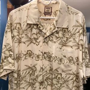 Mens, Tommy Bahama, Size L, Decorative Button Down Shirt